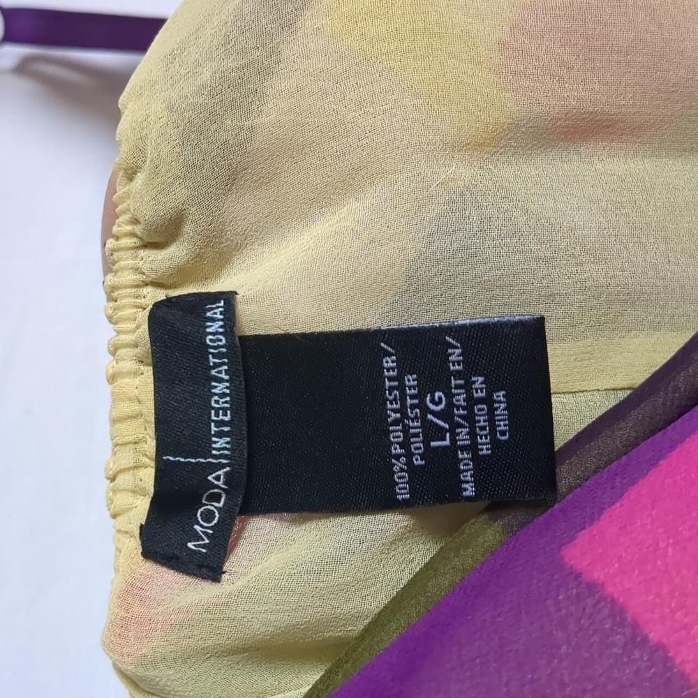 Moda dress bright colourful maxi large - Picture 8 of 17